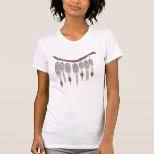 Hängende Macramee-Kunst Boho Stammeskultur T-Shirt