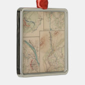 Hängende Monokratie Silbernes Ornament (Rechts)