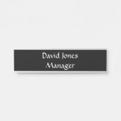 Hängende Namensplakette (Vorderseite )