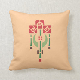 Hängende Rosen-Schablone Kissen