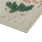Hängende Santa-Bärte Feiertag Schneidebrett (Ecke)