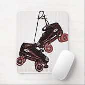 Hängende Skate-Pop-Kunst betitelte Mausunterlage Mousepad (Mit Mouse)