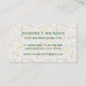 Hängende Trägheiten Visitenkarte (Rückseite)