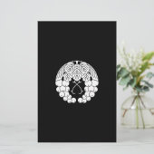 Hängende Trauben Briefpapier (Stehend Vorderseite)