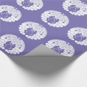 Hängende Trauben Geschenkpapier (Ecke)