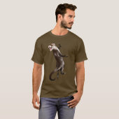 Hängender Frettchen-T - Shirt (Vorne ganz)