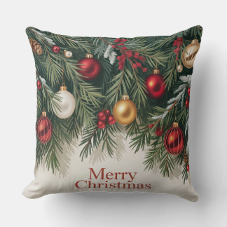 Hängender Girlanden-Weihnachtsschmuck Kissen