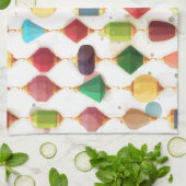 Hängender Juwel-wulstiger Vorhang Handtuch (Gefaltet)