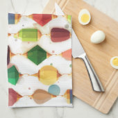 Hängender Juwel-wulstiger Vorhang Handtuch (Viertel Falte)