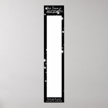 hängendes Banner für Anstellungsaufkleber