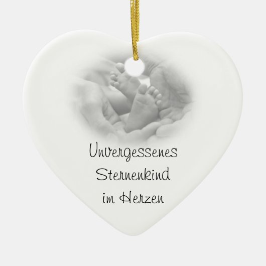 Hängeornament Keramikornament (Vorne)