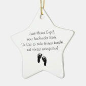 Hängeornament Sternenkinder Keramikornament (Links)