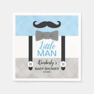 Hänger beugen Krawatte Babydusche Serviette