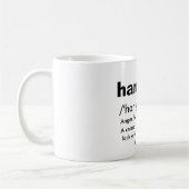 "Hängerei"-Tasse Kaffeetasse (Links)