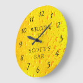 Hängerhöhle oder Bar-Händleruhr Große Wanduhr (Winkel)