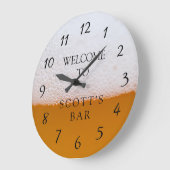 Hängerhöhle oder Bar-Händleruhr Große Wanduhr (Winkel)