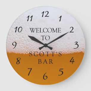 Hängerhöhle oder Bar-Händleruhr Große Wanduhr