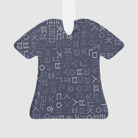 Hangeul Ornament (Rückseite)