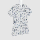 Hangeul Ornament (Vorderseite)