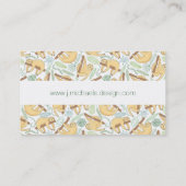 Hängezeiten Visitenkarte (Rückseite)