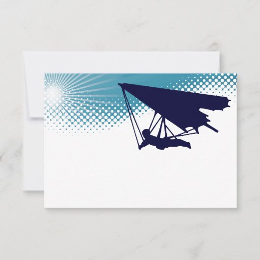 Hangflieger Einladung (Vorderseite)