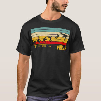 Hanggleiter Stimmung Freitag Flug Piloten T-Shirt