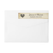 Hangherz Tree Vintage Wedding Collection (Rückseite)