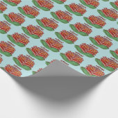 Hangi Maori Cooking Food Kai Geschenkpapier (Ecke)