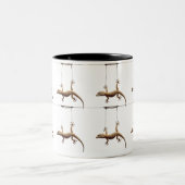 Hangin' Around: Ein Cup für die Kill-Lizard in all Zweifarbige Tasse (Mittel)
