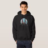 Hangin' by the Bay Sloth Golden Gate San Francisco Hoodie (Vorne ganz)