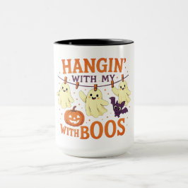 Hangin' mit meinem Boos, Niedliche hängende Geiste Tasse