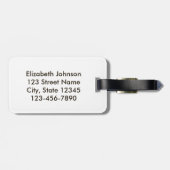 Hangin mit meinem Gnomies Gepäckanhänger (Rückseite horizontal)