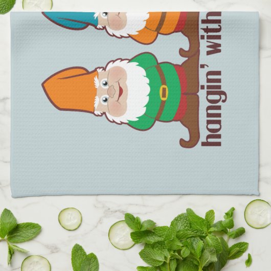 Hangin mit meinem Gnomies Handtuch (Gefaltet)