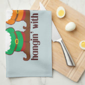 Hangin mit meinem Gnomies Handtuch (Viertel Falte)