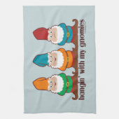 Hangin mit meinem Gnomies Handtuch (Vertikal)