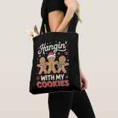 Hangin mit meinen Cookies Gingerbread Xmas Lehrer Tasche (Von Nahem)