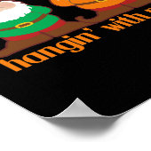 Hangin' mit meinen Gnomen Poster (Ecke)