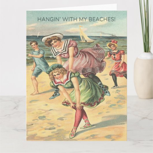 Hangin mit meinen Stränden Karte (Vorderseite)