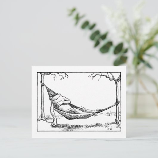 Hangin' Out Postkarte (Stehend Vorderseite)