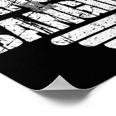 Hangin' und Bangins Bodybuilding Poster (Ecke)