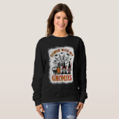 Hangin' With My Gnomies Cute Halloween Pumpkin Gno Sweatshirt (Vorne ganz)