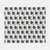 Hanging Bat Fleecedecke (Vorderseite (Horizontal))