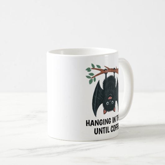 Hanging Bat Kaffeetasse (VorderseiteRechts)