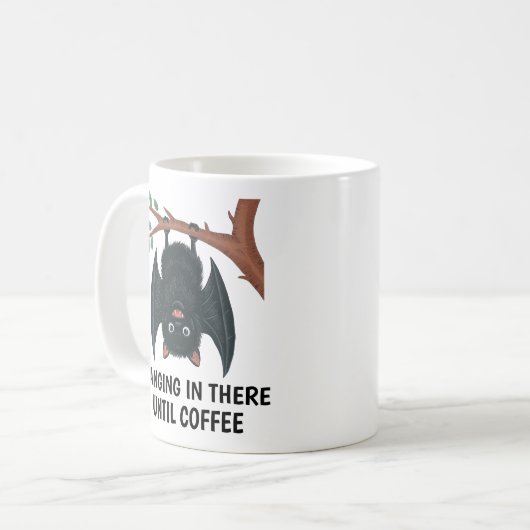 Hanging Bat Kaffeetasse (Vorderseite Links)