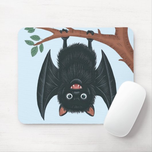 Hanging Bat Mousepad (Mit Mouse)