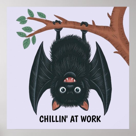 Hanging Bat Poster (Vorne)