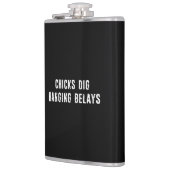 Hanging Belays Rock Climbing Flachmann (Links)