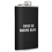 Hanging Belays Rock Climbing Flachmann (Rechts)