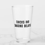 Hanging Belays Rock Climbing Glas (Vorderseite)