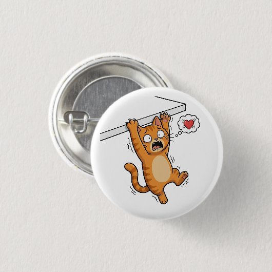Hanging Cat Panic Button (Vorne & Hinten)